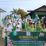 HSN Ke-10, Santri RA Makrifatul Ilmi Tebarkan Semangat Cinta Agama dan Bangsa
